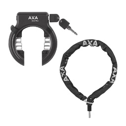 Fietssloten en insteekketting